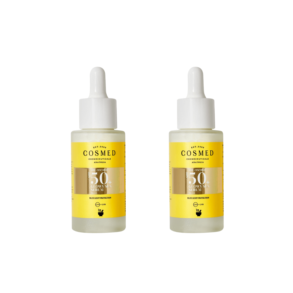 Cosmed Sunscreen Spf50 Sun Serum - Sun Serum - Under Makeup 30 ml 2 Pack - By Baano