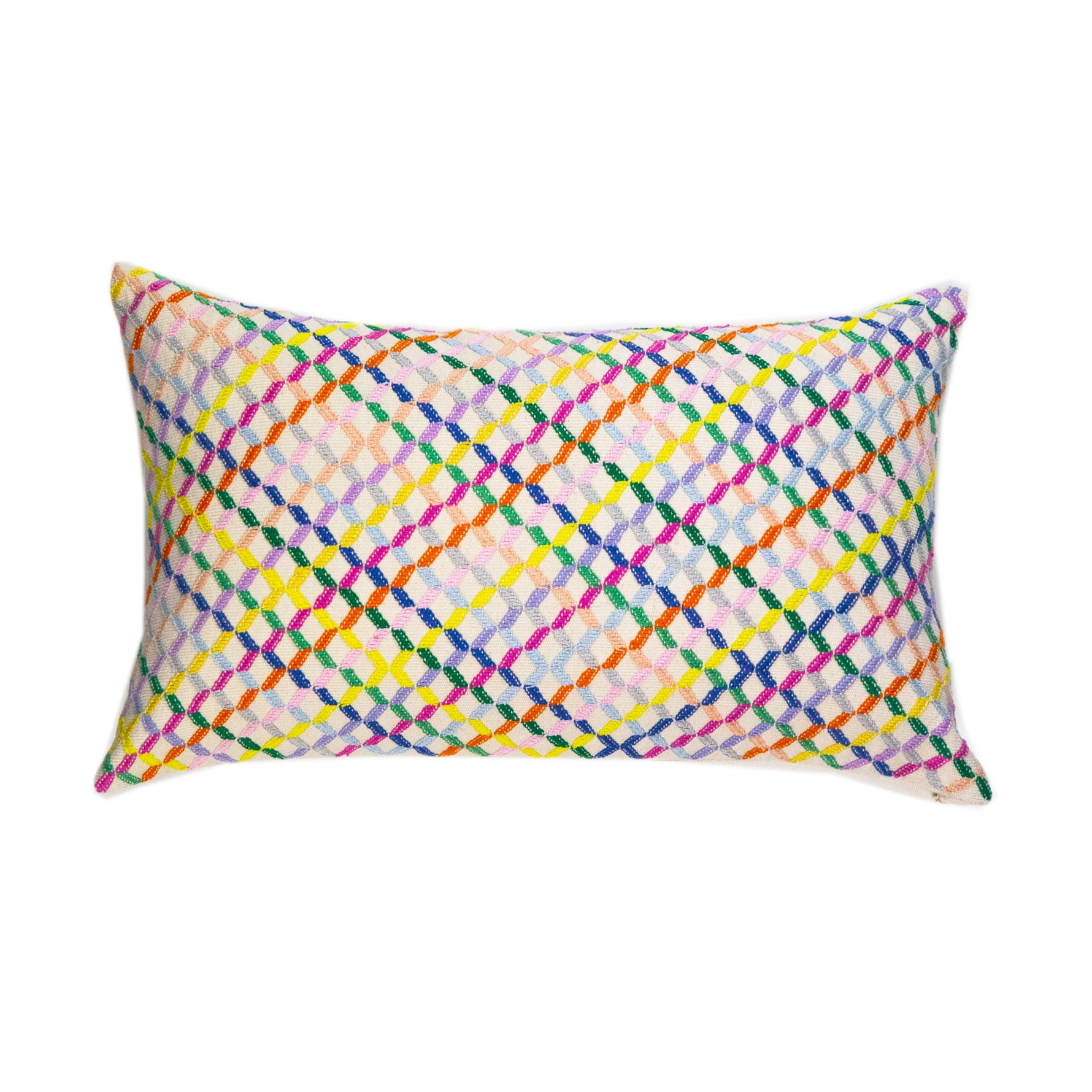 Cotzal Rainbow Brocade Pillows