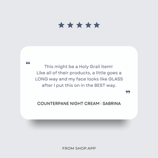 Counterpane Tallow Night Cream - By Baano