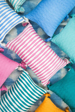 Antigua Pillow - Faded Aqua