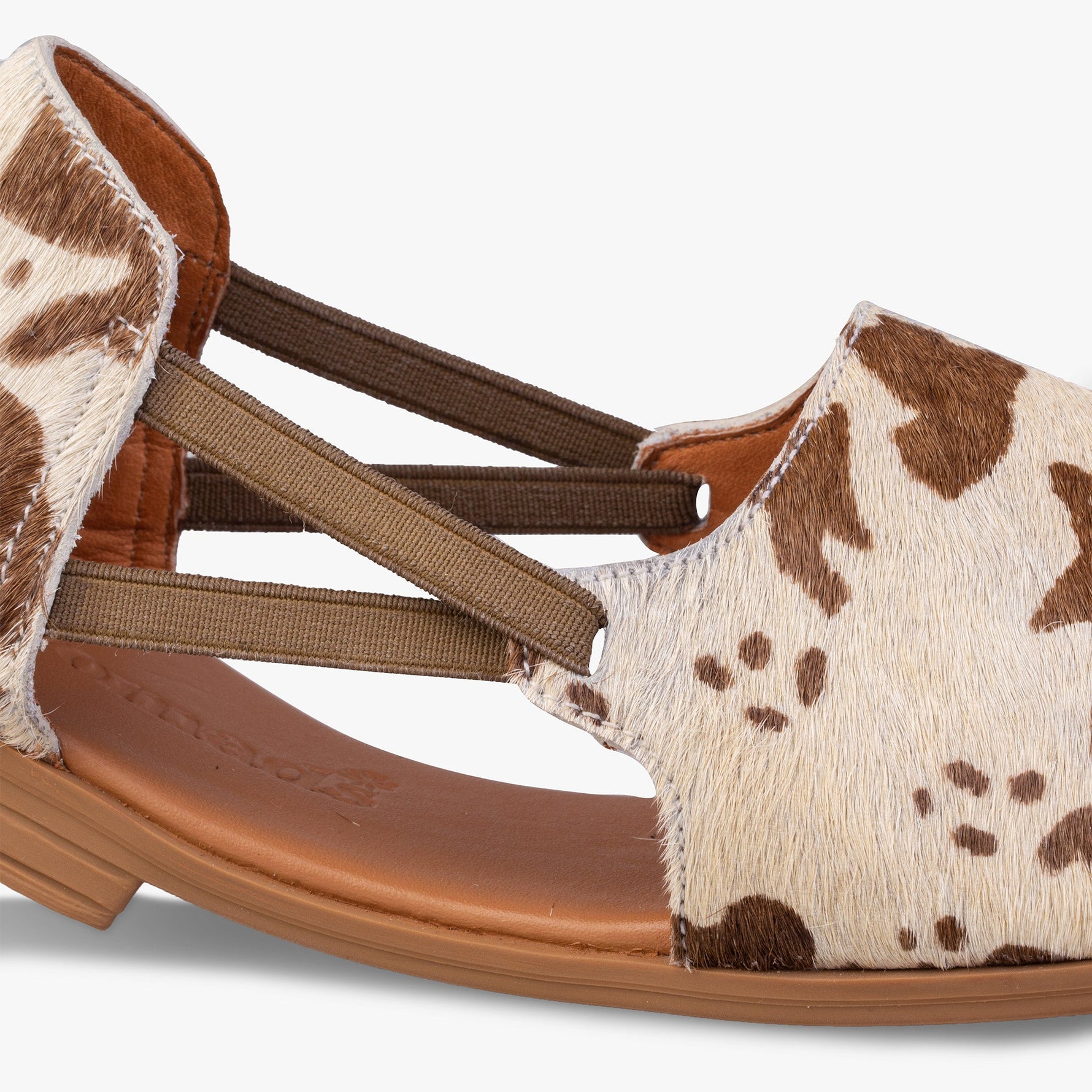 Spotted Luxe Peep Toes