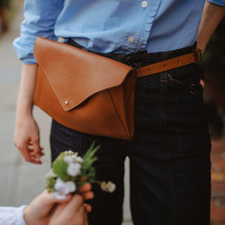 Craft & Forge Leather Crossbody Bag - By Baano