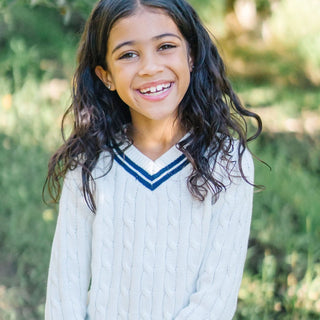 Ruffle Cuff Cricket Sweater - Baby - Glamourous Grace
