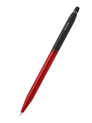 Click™ Tuxedo Satin Metallic Red Ballpoint Pen - By Baano