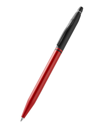 Click™ Tuxedo Satin Metallic Red Ballpoint Pen - By Baano