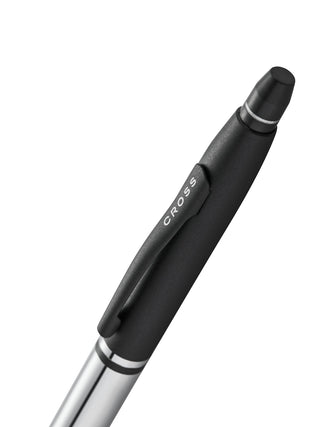 Click™ Tuxedo Chrome Ballpoint Pen - By Baano