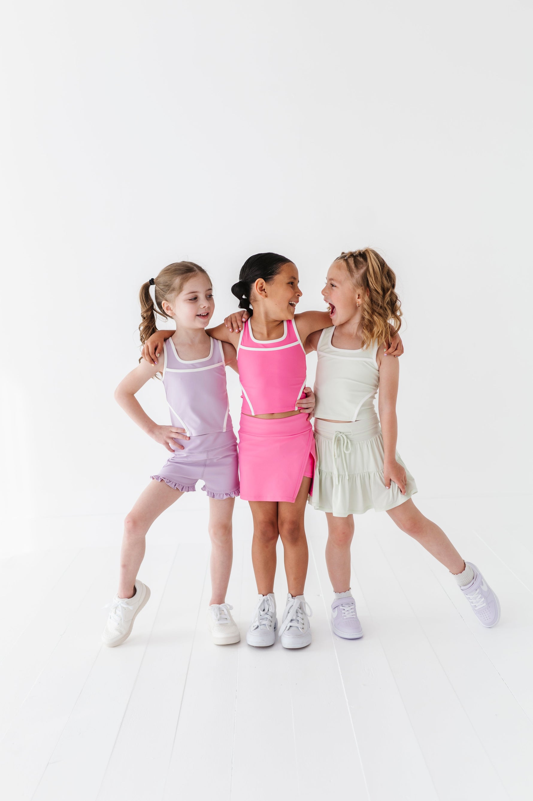 Hint of Mint | 2-tiered Skort - By Baano