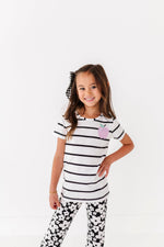 Pocket Apple Stripe Tee - By Baano