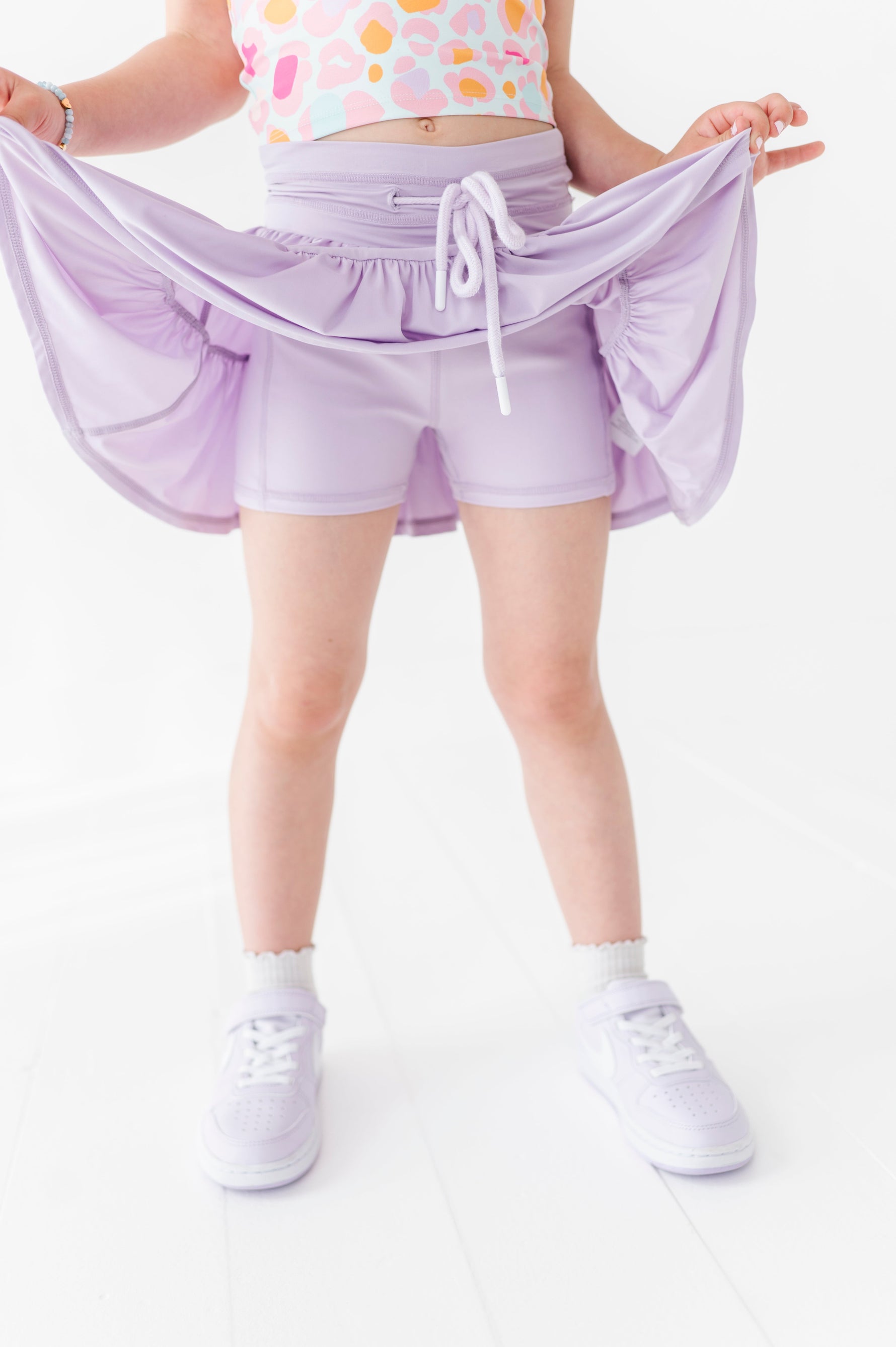 Very Violet | 2-tiered Skort - By Baano
