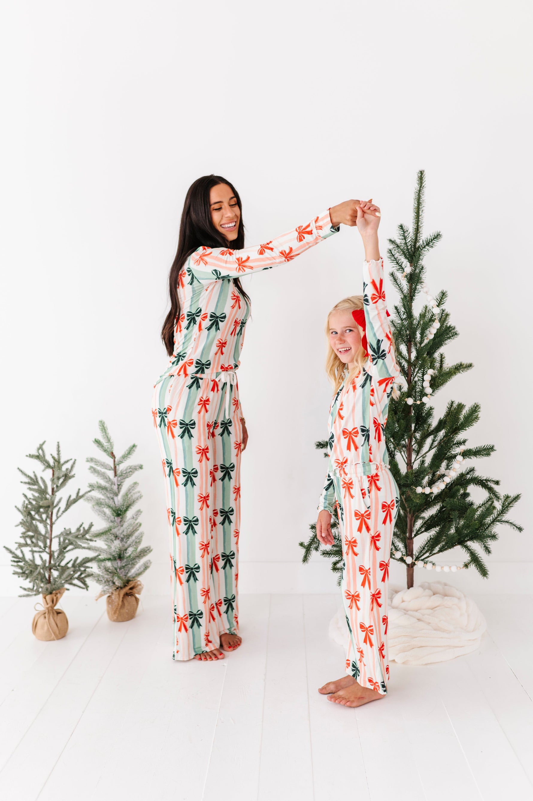 Bows | GIRLS WIDE-LEG SET - By Baano