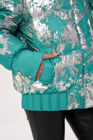 Glacier Fox Collar Down Fill Puffer - By Baano
