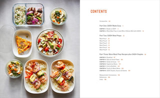 DASH Diet Meal Prep: 100 Healthy Recipes and 6 Weekly Plans (Spiral Bound) - By Baano