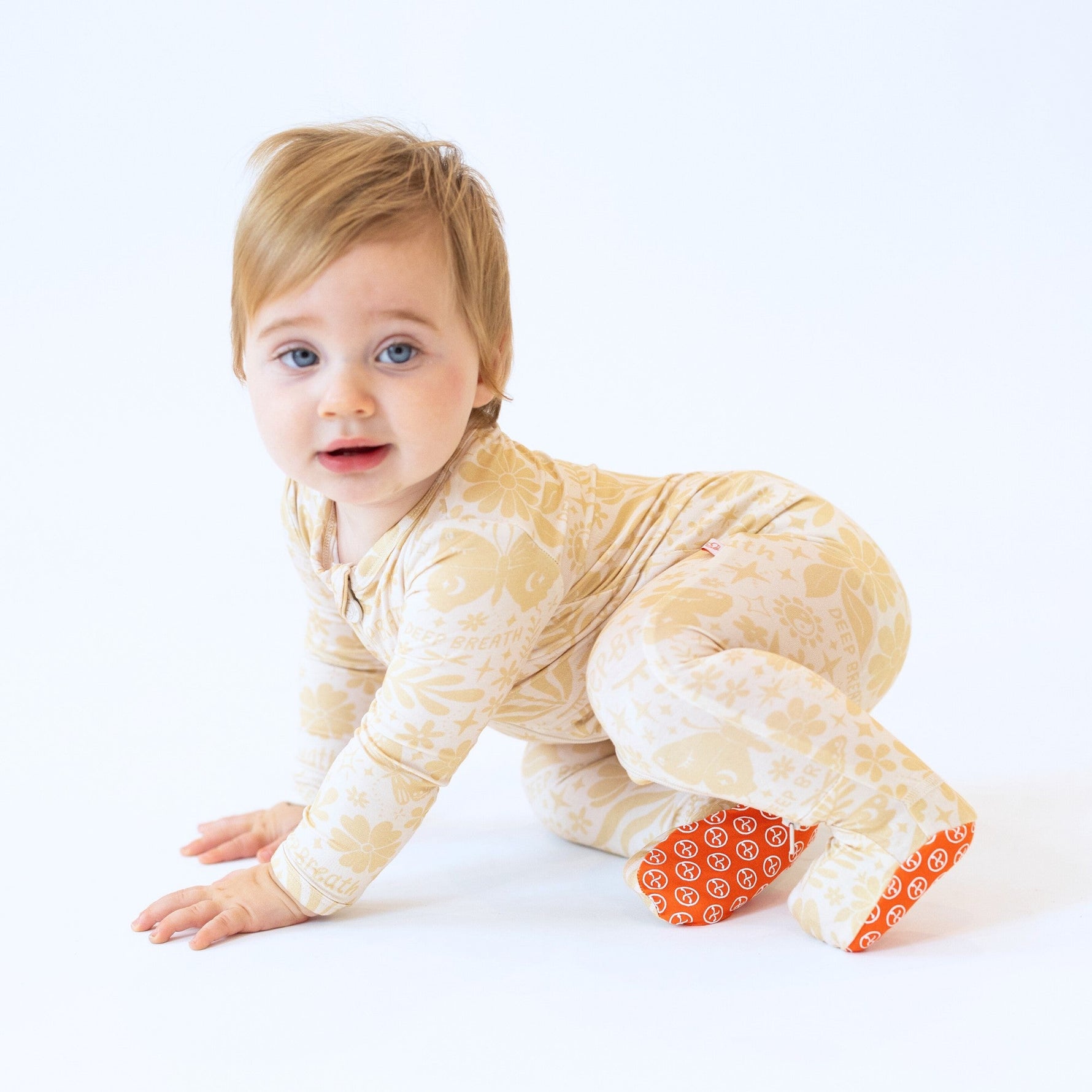 The Second-Skin Footie | Om Baby (Beige)