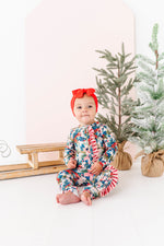 Holly Floral | ZIP ROMPER - By Baano