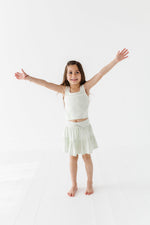 Hint of Mint | 2-tiered Skort - By Baano
