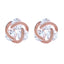14k Rose Gold Over Sterling