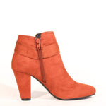 Debbie Suede Booties Chelsea Crew
