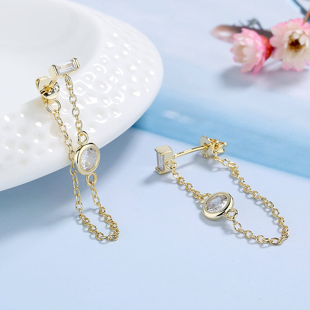 Amy and Annette 14K Gold Plated Bliss Earrings
