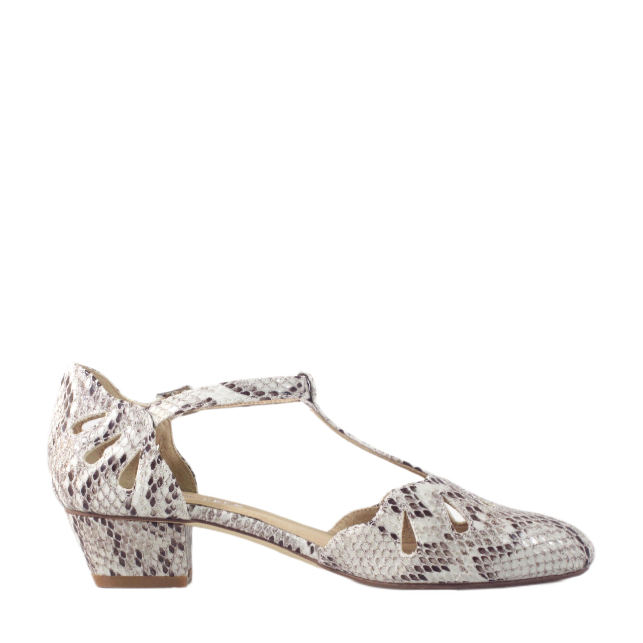 Dina T-Strap Mid-Heels