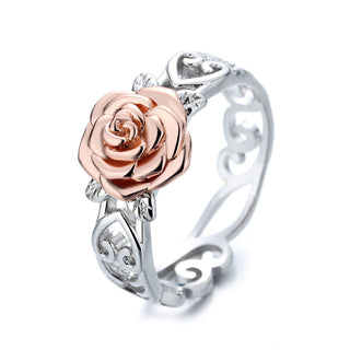 Sterling Silver Filigree Flower Ring