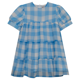 4 Layered Checkerd Dress