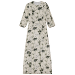 Printed Overlap Dress