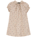 Beige/Wine Print
