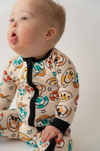 Smiley Check Loveralls - By Baano