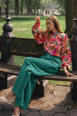 ADORING DEVOTION WOVEN TOP - By Baano