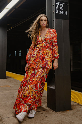 WONDERFUL SOUL WOVEN MAXI DRESS - By Baano