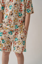 Smiley Check Boys Casual Set - By Baano