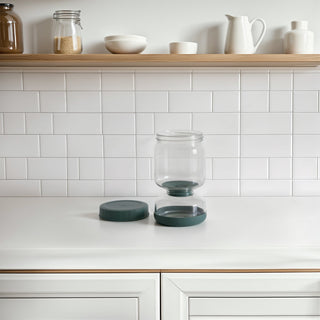 Glass Flip-Over Pickle Jar