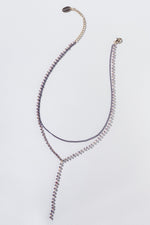 BEADED Y NECKLACE - By Baano