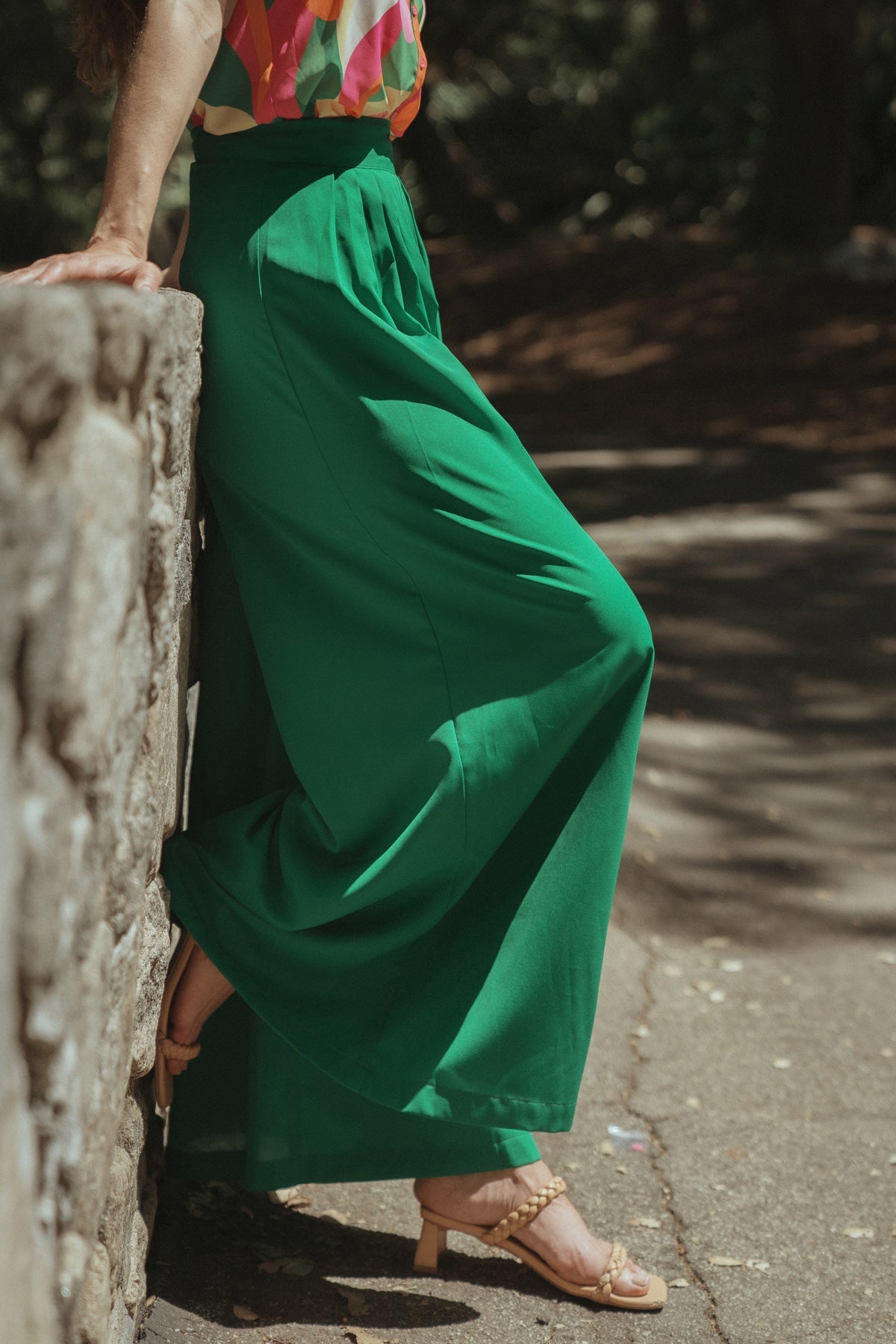 AT THE WISHING WELL WOVEN PANTS - By Baano