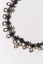 DAISY CHAIN PEARLS CHOKER - By Baano