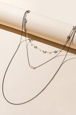 IT'S LIKE THUNDER LAYERED NECKLACE - By Baano