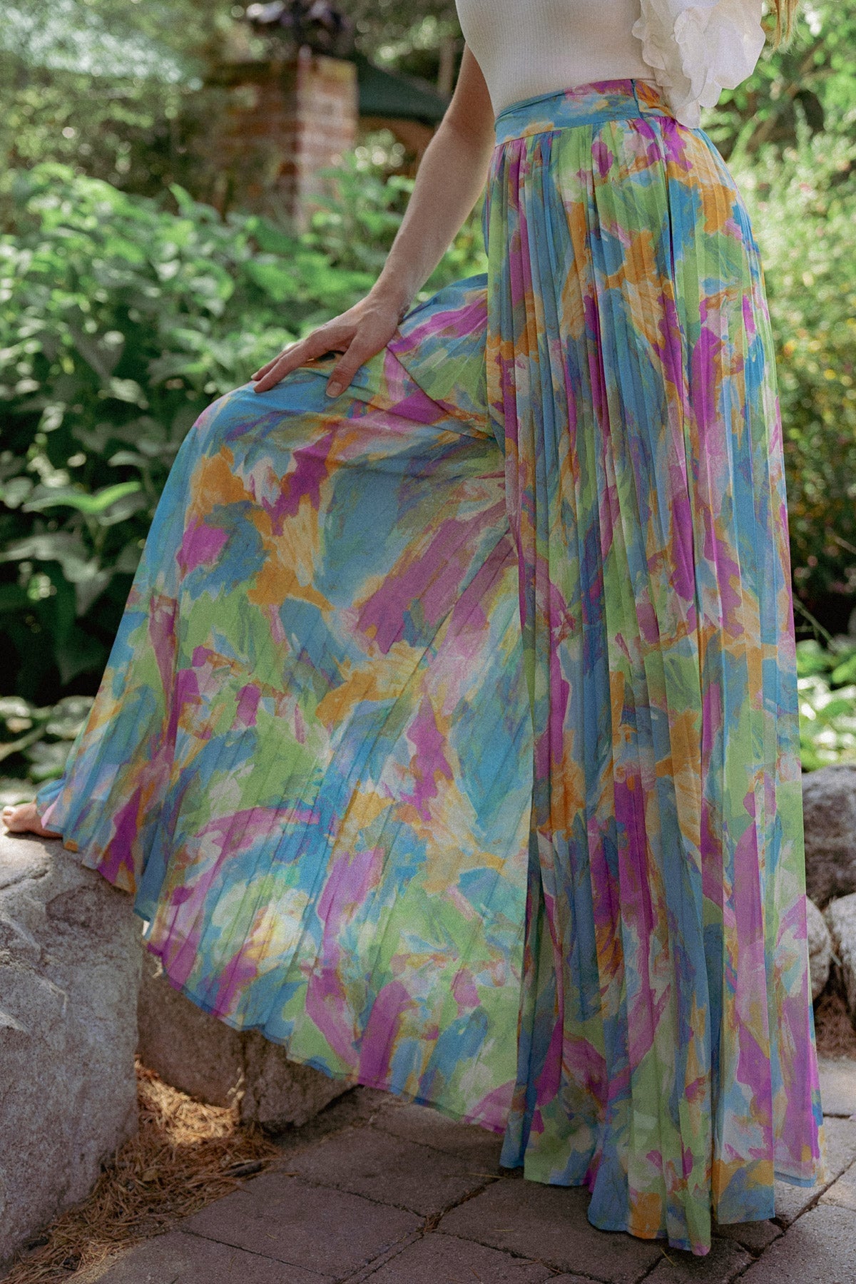 MAGNOLIA SANTA CATERINA WOVEN PANTS - By Baano