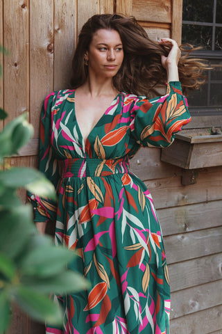GONE COASTAL WOVEN MAXI DRESS - By Baano