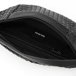 The Riley | Woven Leather Sling Bag - By Baano