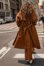 KEEPER OF MY HEART TWILL TRENCH COAT - By Baano