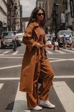 KEEPER OF MY HEART TWILL TRENCH COAT - By Baano