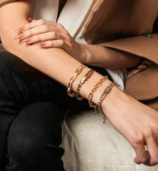 Zebra Crest Cuban Bracelet