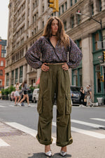 INCREDIBLE MOMENTS WOVEN CARGO PANTS - By Baano