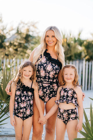 Midnight Floral One Piece - By Baano