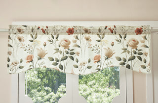 DaDalogy Enchanted Meadow Bed in a bag Set - Victoria Garden Delicate Floral Symphony in Beige, Rose, and Soft Green, Luxuriously Soft Quilted Set