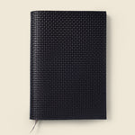 Refillable A5 Leather Notebook Cover – Black Limited Edition