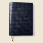 Refillable A5 Leather Notebook Cover – Navy Limited Edition