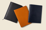 Refillable A5 Leather Notebook Cover – Navy Limited Edition