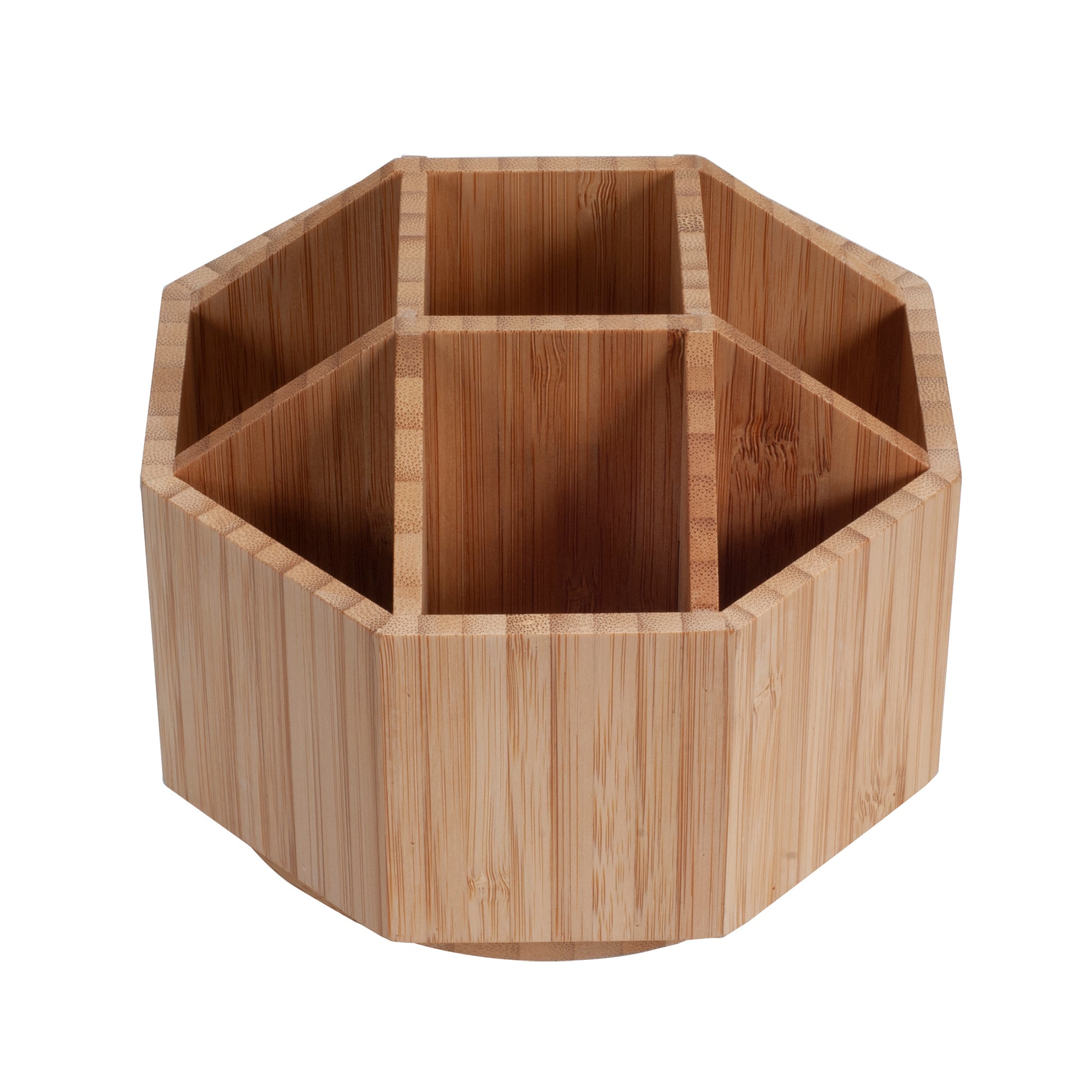 Bamboo Rotating Organizer