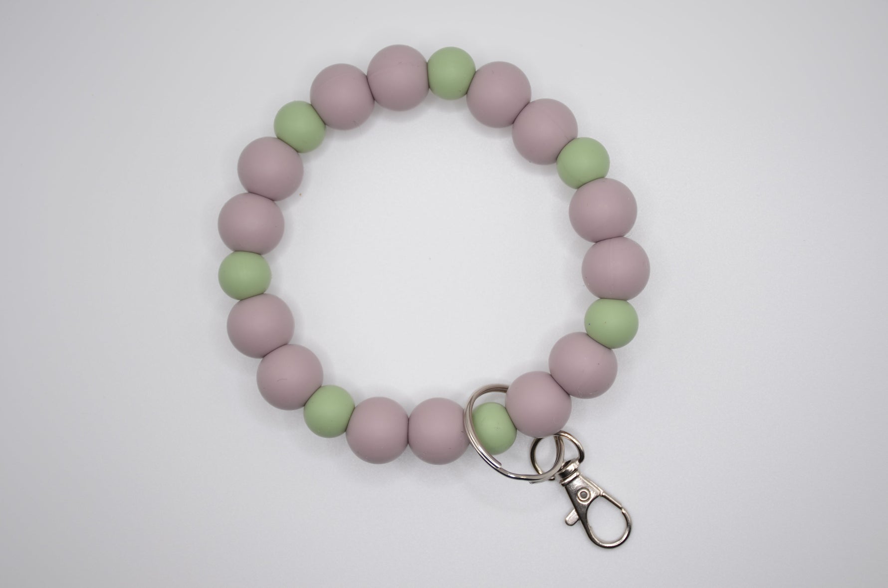 Lavender Succulent Wristlet